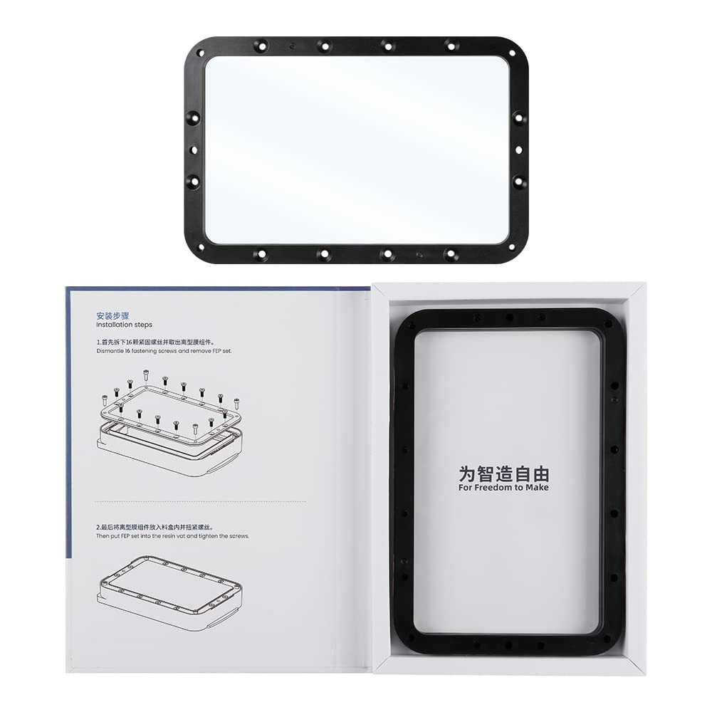 FEP Film 2Pcs for Photon Mono 2/Photon Mono 4, Integrated Design, Easy to Replac