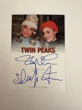 Rittenhouse Twin Peaks Log Lady Chronicles Sheryl Lee & Sherilyn Fenn Dual Auto