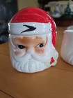 vintage santa japan  JOSEF ORIGINALS  CREAM and SUGAR BOWL Set — photo 2