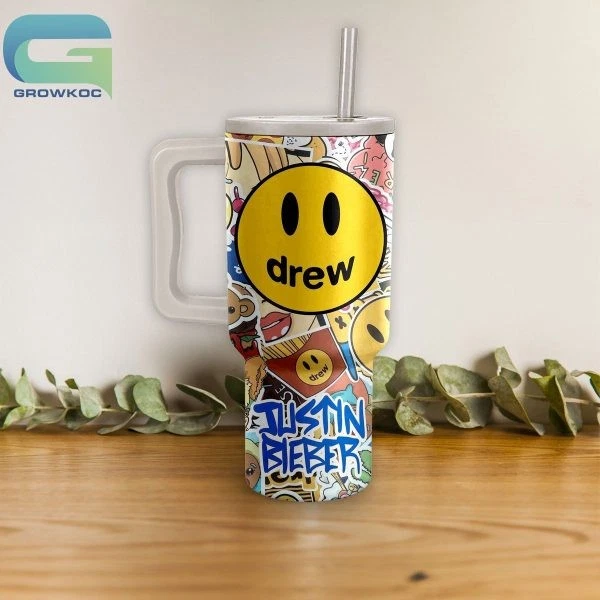 Justin Bieber Yummy 40oz Tumbler with Handle