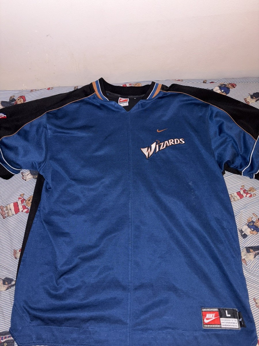 Vintage Nike NBA Washington Wizards Shooting Warm Up Jersey Shirt