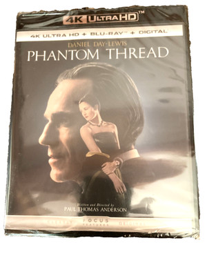 Phantom Thread 4K UHD Blu-ray /NO DIGITAL/ GOOD
