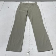 Carhartt Pants Mens Small Tan Relaxed Fit Utility Work Stretch Pockets
