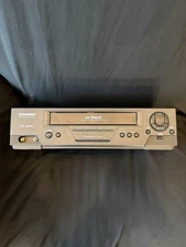 Sylvania VCR VHS Player Recorder KVS400A 4 Head, Tested & Working NO REMOTE