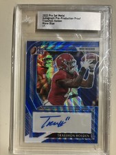 2022 Pro Set Metal Traeshon Holden Wave Blue Pre-Production Proof 1/1