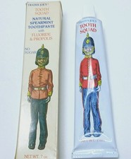 Vintage Trader Joes Natural Spearmint Toothpaste 7oz NOT For use Tooth Squad