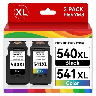 Patronen für Canon PG540 CL541 XL Pixma MG 3550 3650 4250 MX 395 475 535 TS 5150