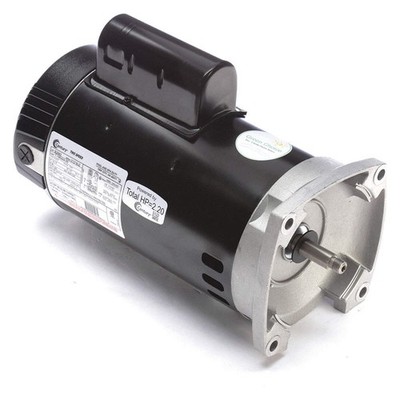 CENTURY B2983 Motor,1 1/2,1/6 HP,3,450/1,725 rpm,230V 16U434