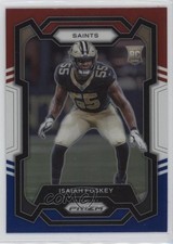 2023 Panini Prizm Rookies Red White & Blue Prizm Isaiah Foskey #373 1o9g