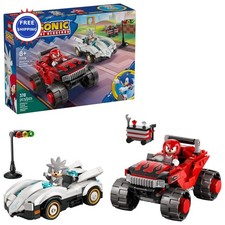 LEGO Sonic The Hedgehog Silver s Car vs. Knuckles Monster Truck Building Boys