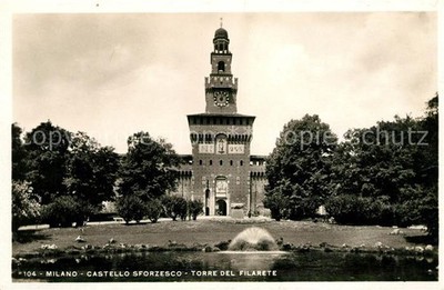 Milano Castello Sforzesco Torre del Filarete
