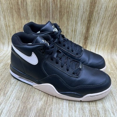 Nike Flight Legacy Men's Size 11 Black White Basketball Shoes BQ4212-002