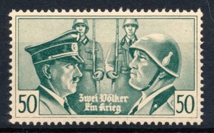 Germany Italy WW II Hitler & Mussolini British Propaganda  Forgery 1943