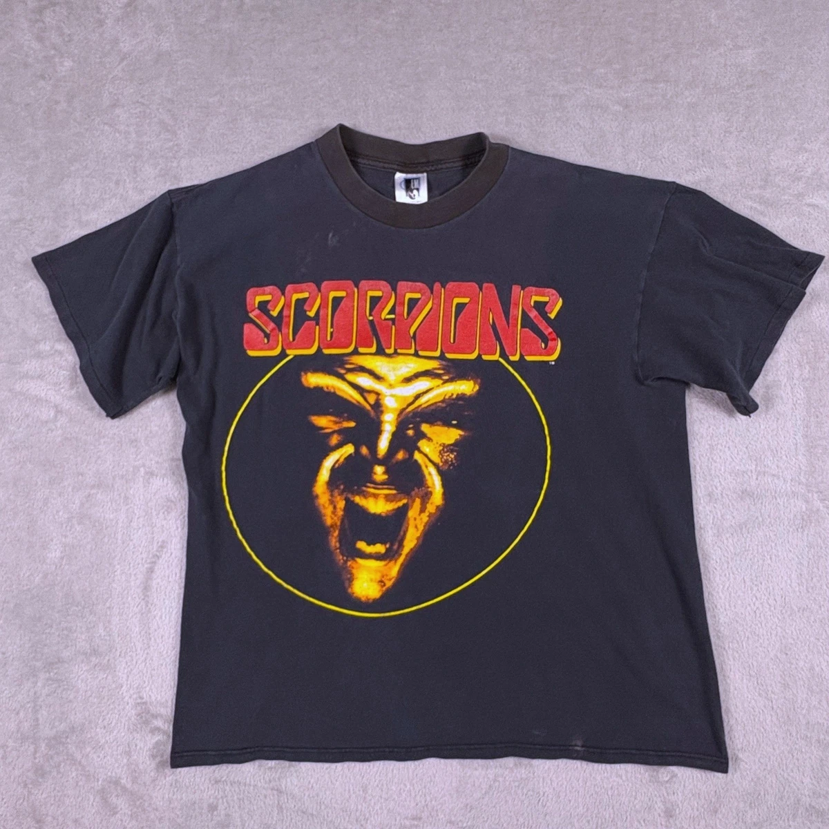 Scorpions Tour T Shirt In Men's Vintage T-Shirts for sale | eBay