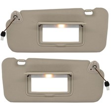 NHILES Driver Passenger Sun Visor Compatible with Nissan Murano 2009-2014 ...