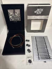 KnitPro Karbonz Interchangeable Knitting Needle Set Box of Joy Open Box