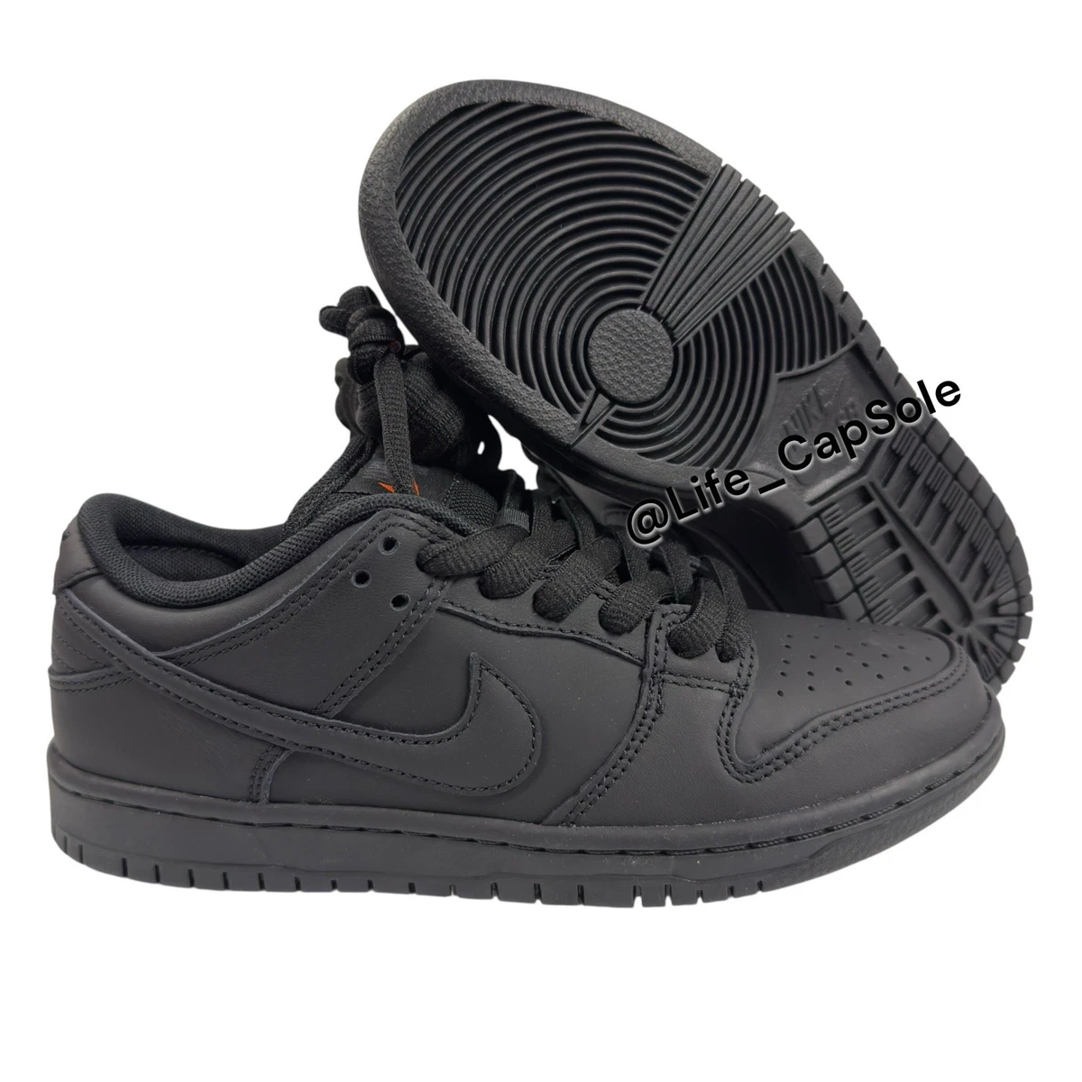 Nike Dunk Pro SB Low Triple Black | eBay