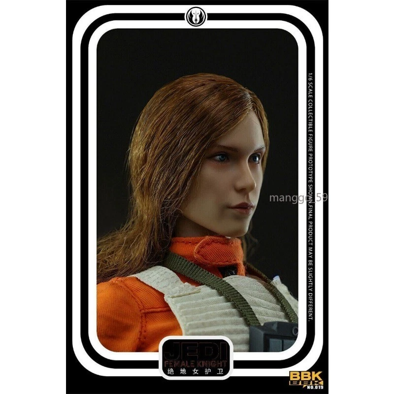 En stock Nuevo BBK BBK019 1/6 Jedi Caballero Femenino 12" Figura de Acción Femenina Adorno Foto 3 de 4