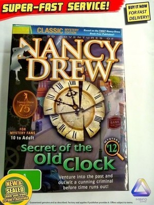Nancy Drew Secret of the Old Clock game for PC ~NEW~ laptop computer software
