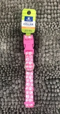 Top Paw Dog Collar Pink Size Medium (14"-20")