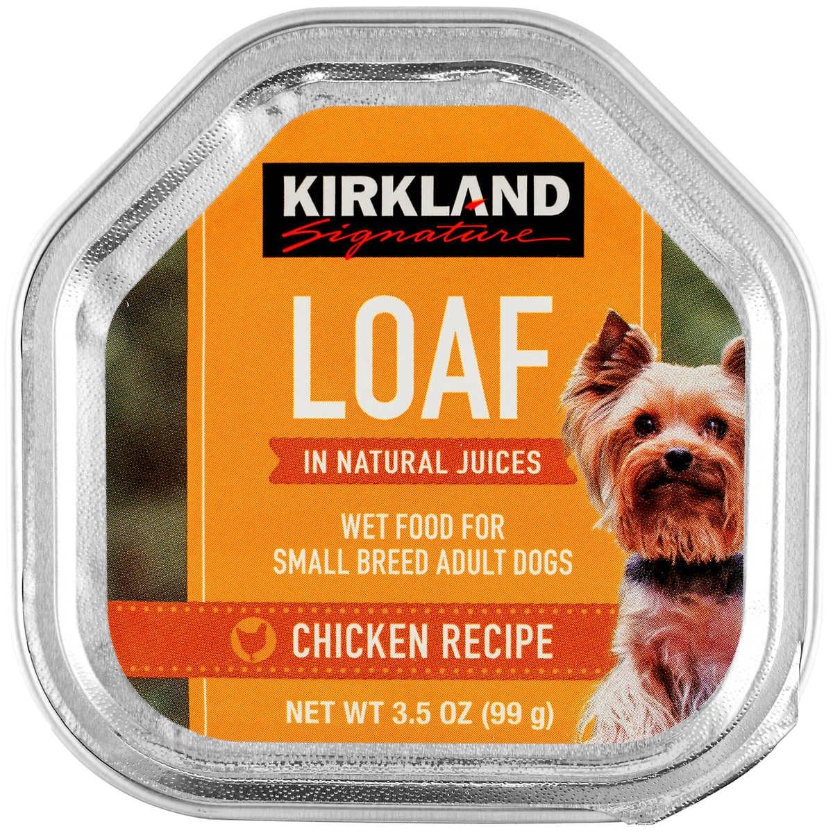 KIRKLAND Signature Loaf Wet Dog Food  Variety Pack  3.5 Ounce Pack of 45