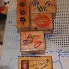 Mounted Wood & Rubber Stamp Lot Background/Border - Christmas, Animals, Birthday — photo 4