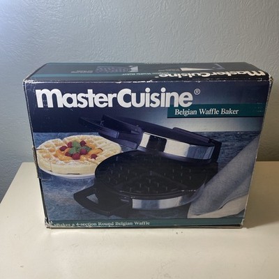 Master Cuisine BWM8 Belgian Waffle Electric Waffle Maker Black