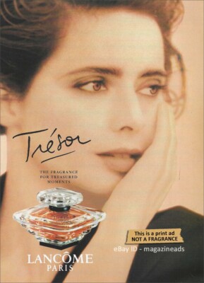 vintage LANCOME Fragrances 1-Page Magazine PRINT AD 1994 ISABELLA