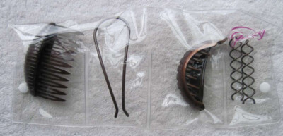 Goody Simple Styles Spin Pins Modern Updo Pony Pouf Volume Comb