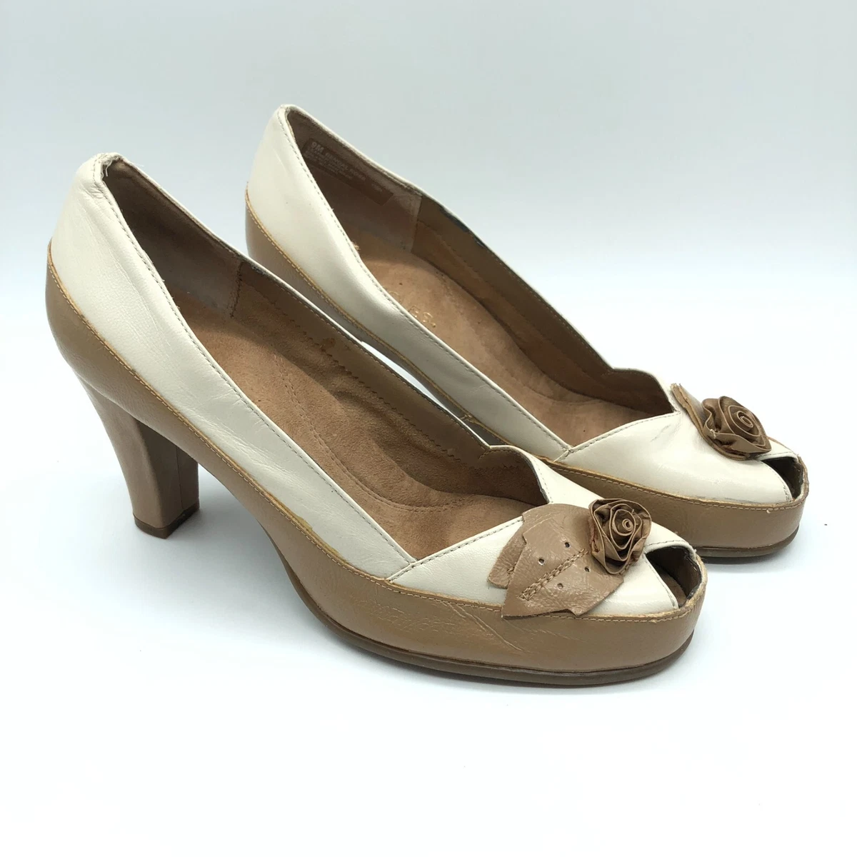 Aerosoles peep best sale toe