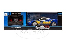 Rally Speed Car Blue Radio Remote Control Toy Gift Child Scale 1:22 Scale