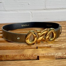 Vintage 80  s Paloma Picasso OXO Leather Belt