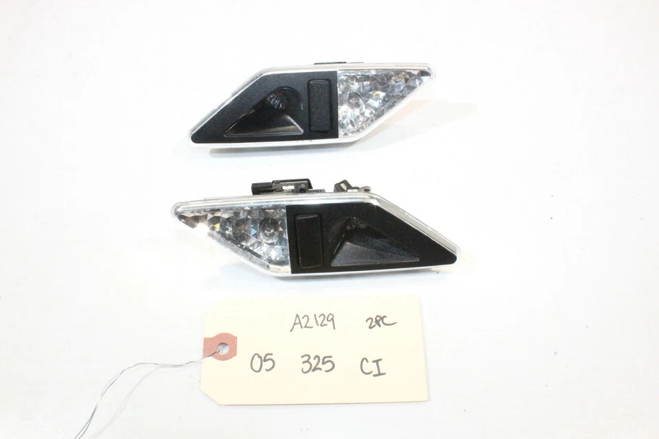 BMW 325Ci 2005 interior iluminación trasera izquierda y derecha conjunto lámpara a2129 Foto 3 de 4