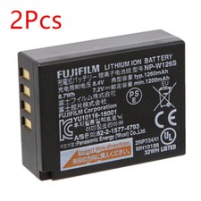 2Pcs Original NP-W126S Battery For Fujifilm X-T1 T2 T3 T10 T20 T30 A1 A2 A3 A5