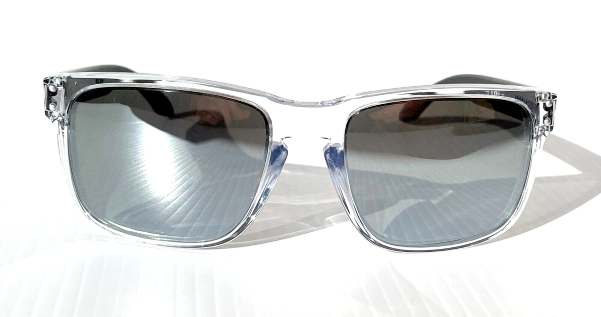 ‼️美品‼️OAKLEY HOLBROOK オークリー ホルブルック シルバー NEW Oakley HOLBROOK Clear POLARIZED Galaxy Chrome Mirror Lens