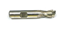 .381" 2-Flute HSS CC Plunge Cut Step End Mill 90 Degree MF430011212