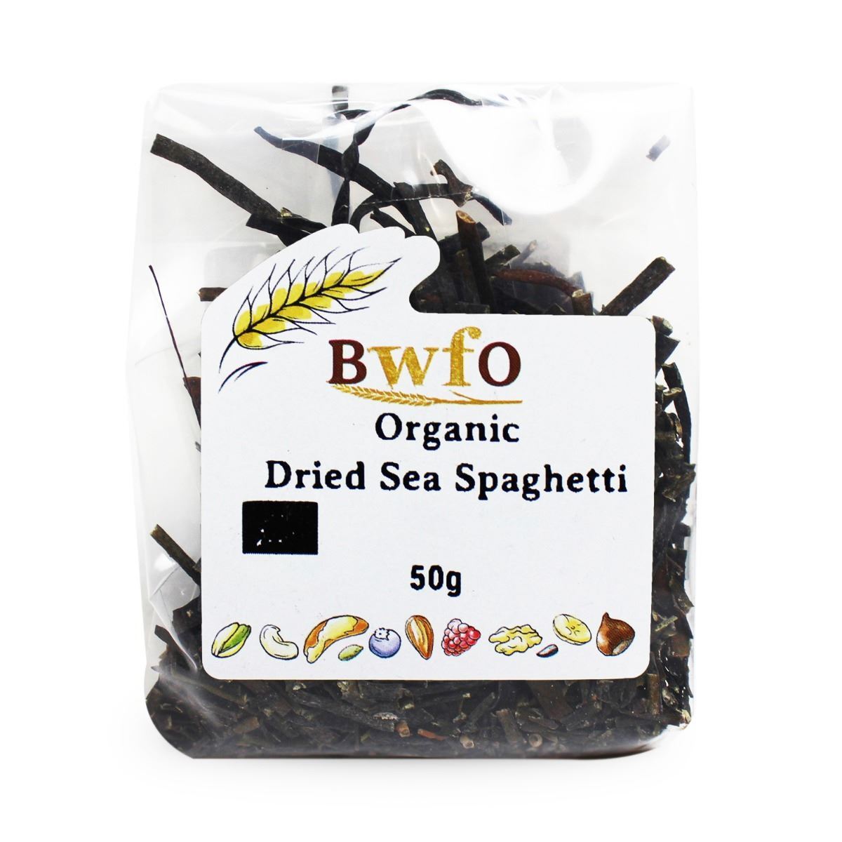 Organic Dried Sea Spaghetti 50g | BWFO | Free UK Mainland P&P