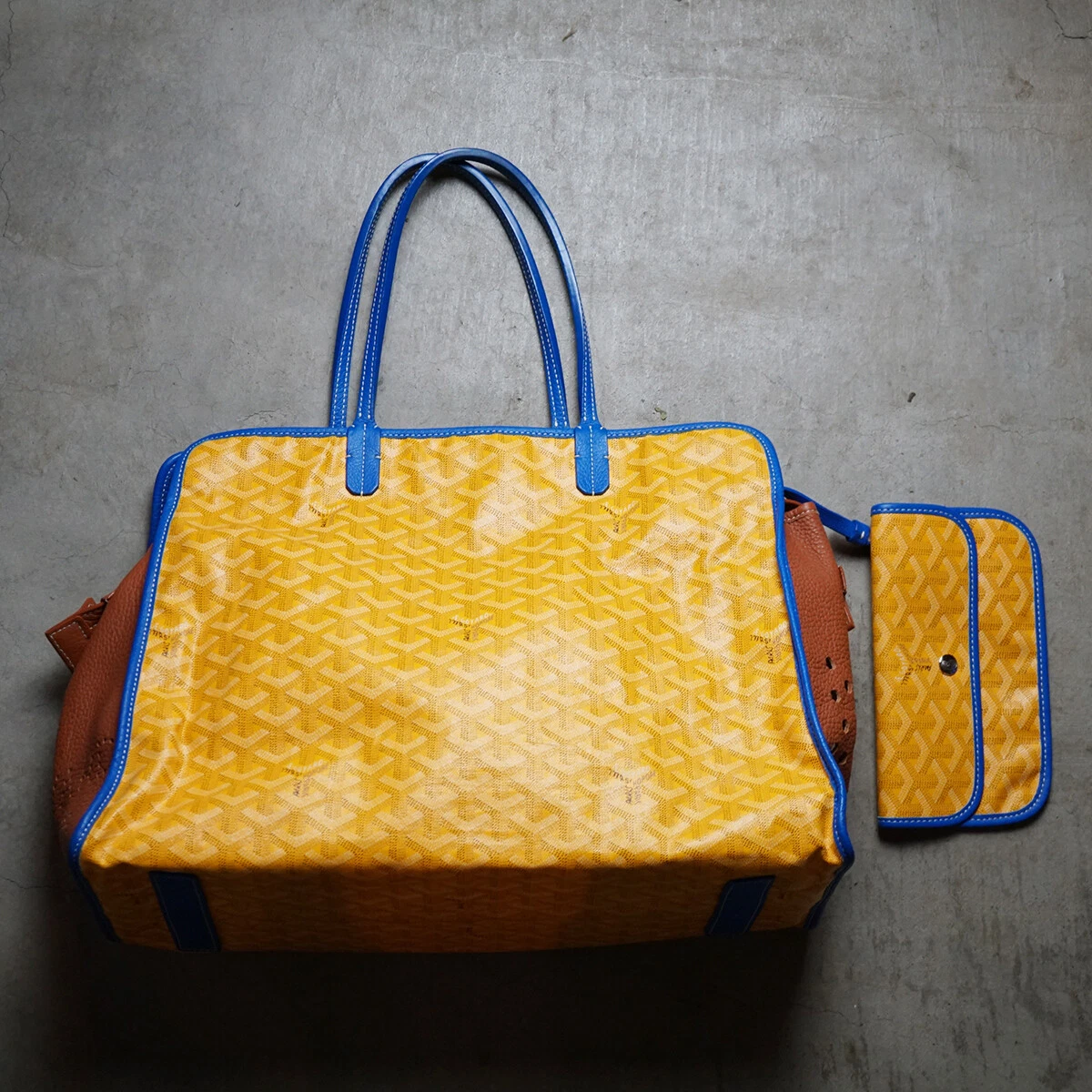 Yellow Goyard PM