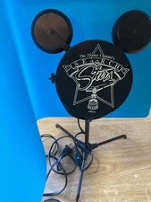 Rare Disney Channel Mickey Mouse Ears Spotlight Lamp Searching For The Stars
