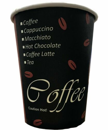 Kaffeebecher Pappbecher 0,2l/0,3l Coffee to Go Becher Hartpapier,Deckel,Stäbchen - Bild 3 von 10