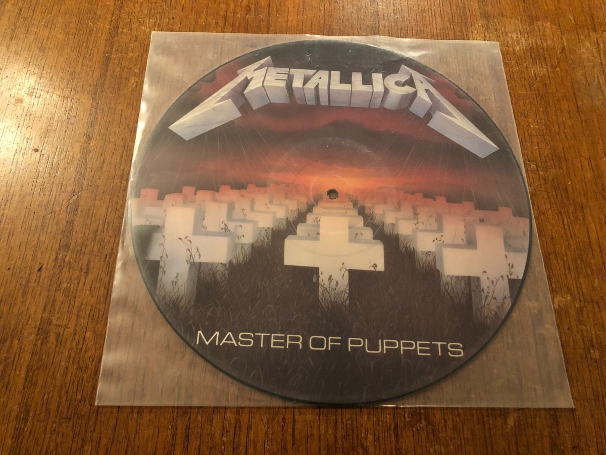 METALLICA Master Of Puppets PICTURE DISC Vinyl LP 1986 1st