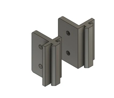 KATO 3D DRUCK Profilgleiter L-Form/T-Form Nut 5/6/8 I-Typ Gleiter Aluprofil