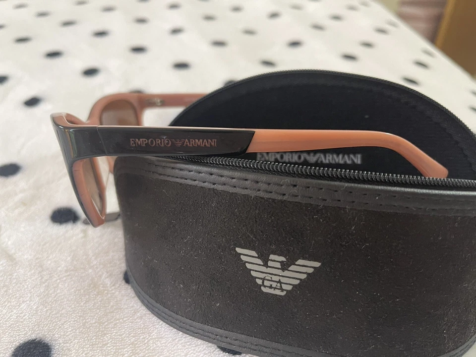 Очки солнцезащитные EMPORIO ARMANI 4075 - 5507-13 опал коралл 57-17-140 мм - Изображение 3 из 4