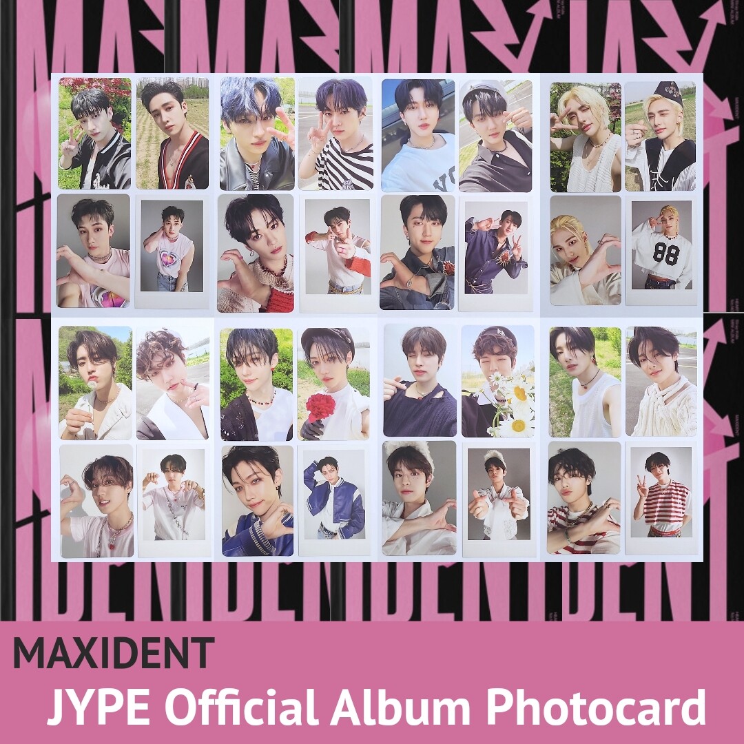 Stray Kids MAXIDENT album official photocard Hyunjin