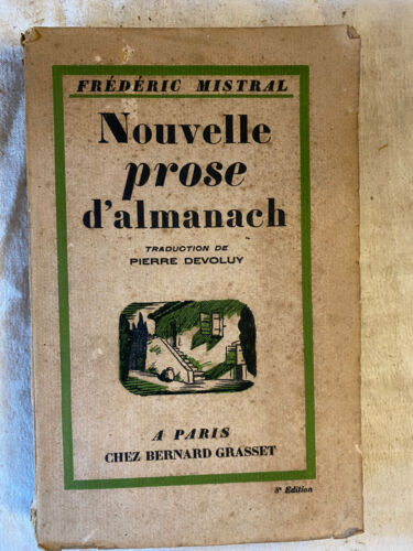 Nouvelle prose d'almanach (Darriero proso d'armana) . 1927 MISTRAL Frédéric - Bild 1 von 2
