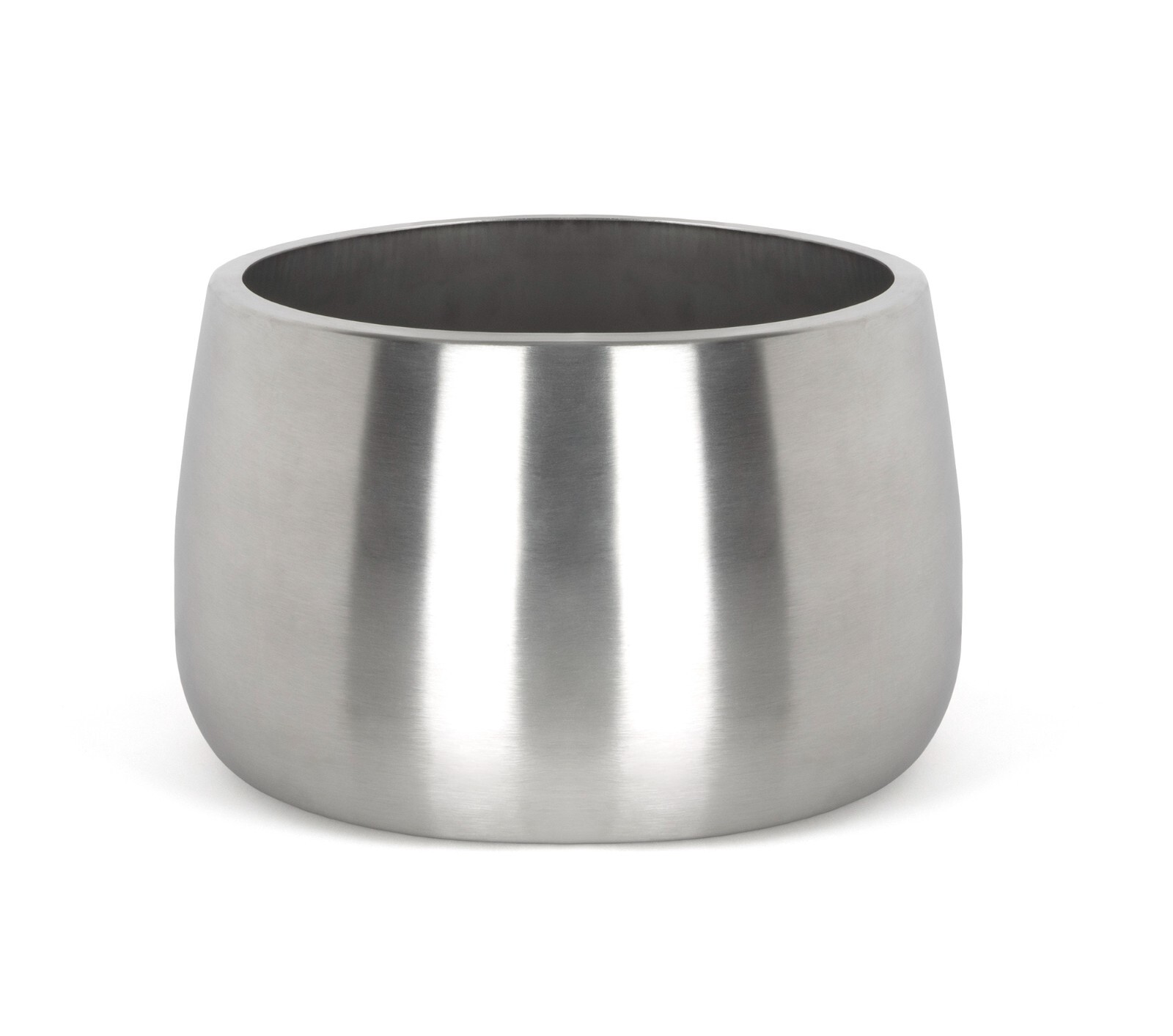 From The Anvil 50760 Satin Marine SS (316) 28cm Hepworth Plant Pot