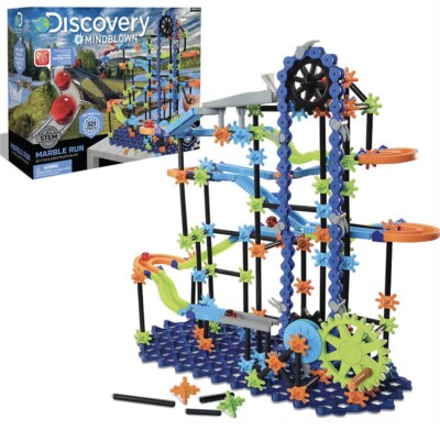 Discovery Mindblown Marble Run 321 Piece Construction and Building Set Stem Toy