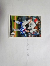 2009 Topps John Danks Signed Baseball Card Beckett Pre-Certified 