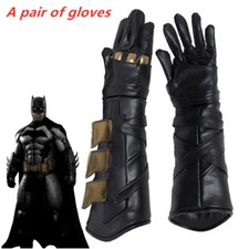 Justice League Batman Bruce Wayne Gloves Cosplay Glove for Costume Accessories