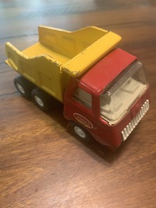 tonka truck yellow paint